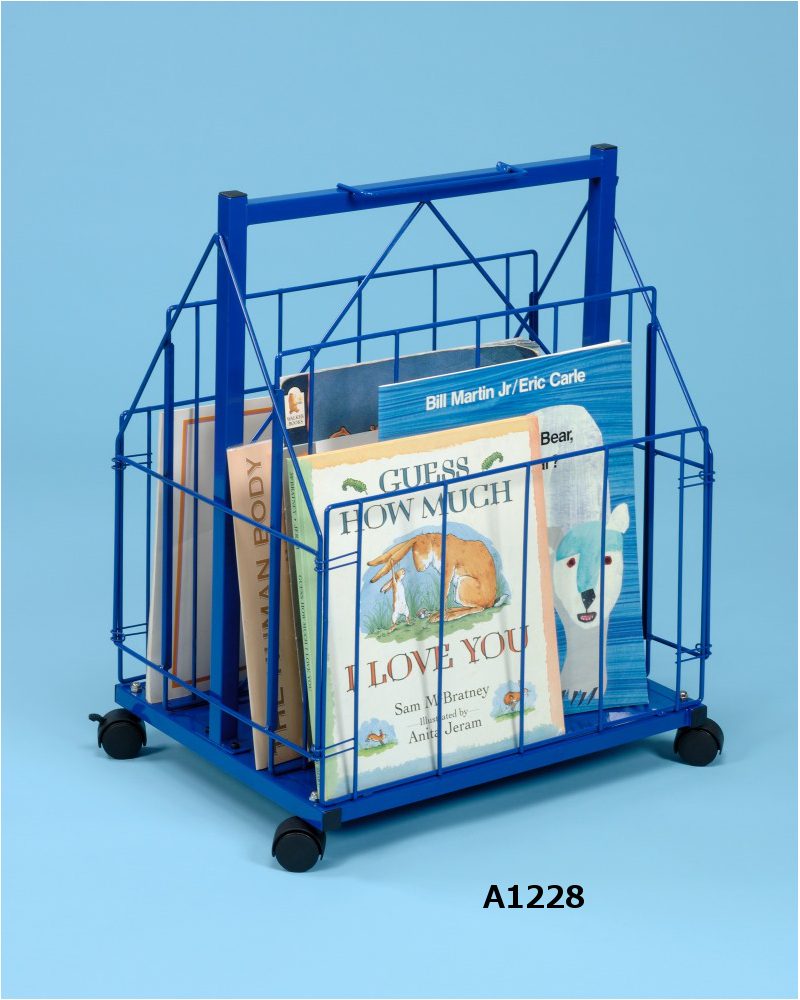 Wire book racks Lauren James Office Interiors Ltd