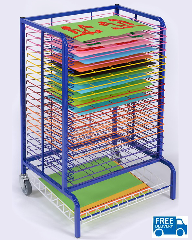 Art drying rack Lauren James Office Interiors Ltd