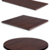 Solid beech tops