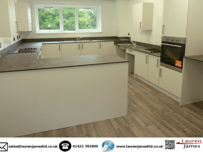 Kitchens for student accommodation Keele University